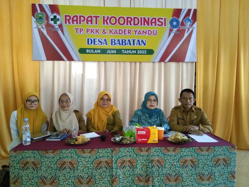 Desa Babatan Gelar Rapat Koordinasi Bersama Kader PKK dan Kader Posyandu untuk Pencegahan Stunting
