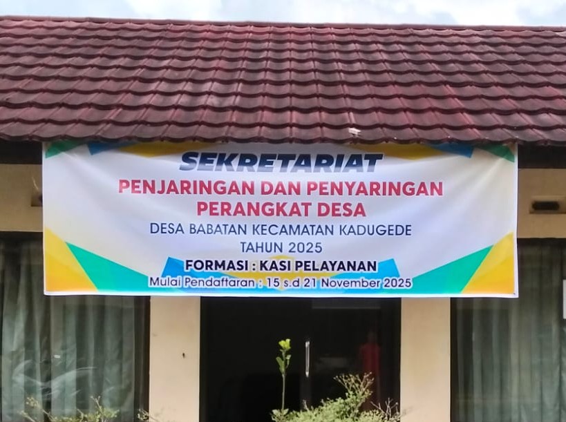 Desa Babatan Resmi Membuka Penjaringan dan Penyaringan Perangkat Desa Formasi Kasi Pelayanan